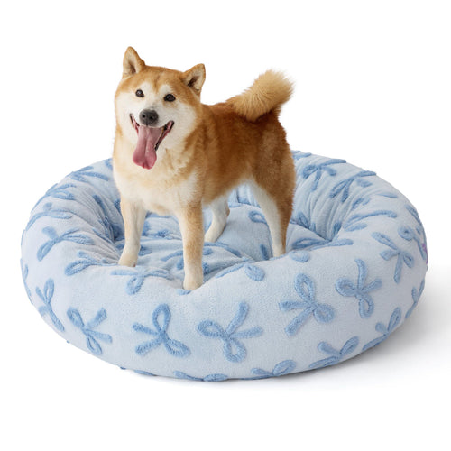 PETGROVE™ Cozy Donut Pet Bed