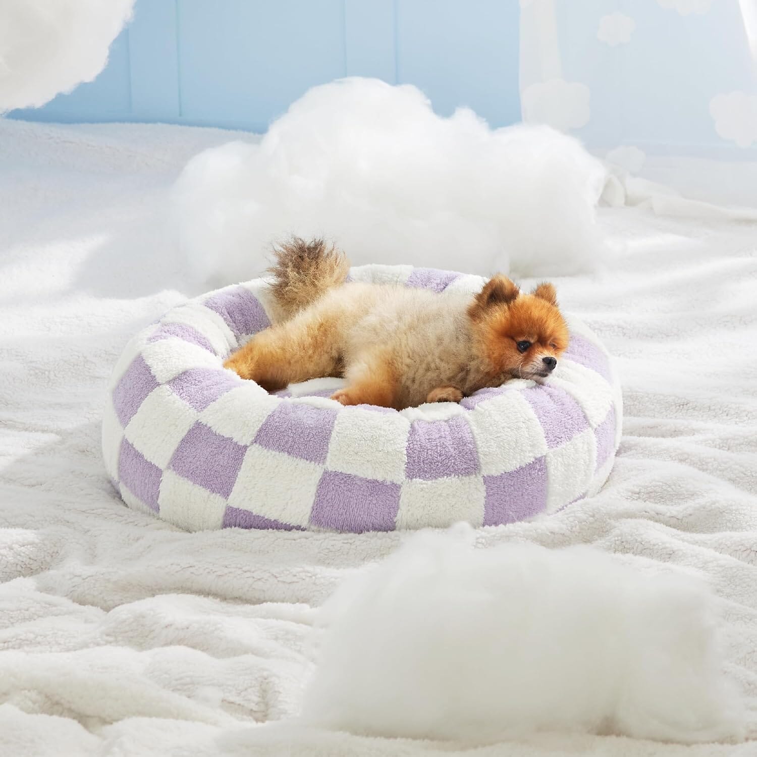 PETGROVE™ Cozy Donut Pet Bed
