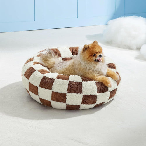 PETGROVE™ Cozy Donut Pet Bed