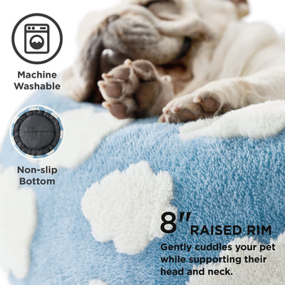 PETGROVE™ Cozy Donut Pet Bed