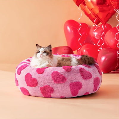 PETGROVE™ Cozy Donut Pet Bed