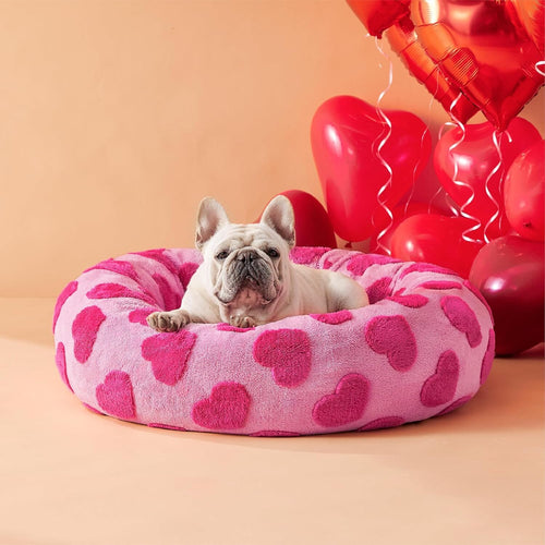 PETGROVE™ Cozy Donut Pet Bed