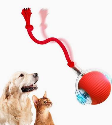 Petgrove SmartRoll: Interactive 360° Pet Ball